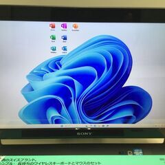 😸美品【最新Win11】SONY デスクトップPC 『超高速・新品SSD搭載』Win11 最新office2021付属 管理No8の画像