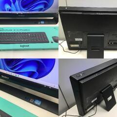 😸美品【最新Win11】SONY デスクトップPC 『超高速・新品SSD搭載』Win11 最新office2021付属 管理No8の画像