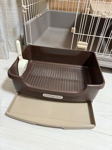 値下げしました！　猫ケージ　キャットケージ　ペット用品　ペットケージ　システムトイレ 