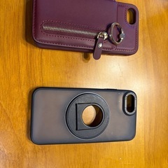 iPhoneケース　SE3リング付き