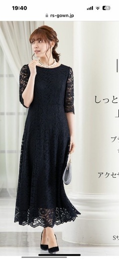 新品未使用　パーティードレス　結婚式ドレス　マザーズドレス　ロングドレス