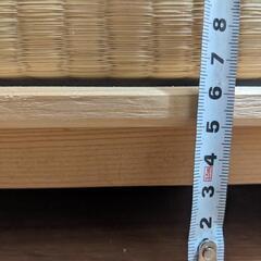 （調整中）シングルサイズ　すのこベッドフレームの画像