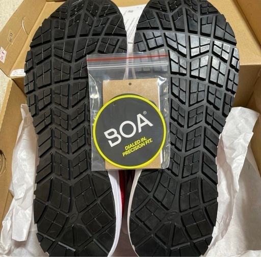 美品　asics安全靴