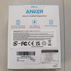 Ankerケーブル新品0.3mUSB−Ｃタイプ・タイプＣの画像
