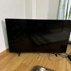 FUNAI テレビ43V型4K・ブルーレイレコーダー　決まりました