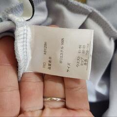 ロングスカート 2枚セット 水色、枯草色の画像