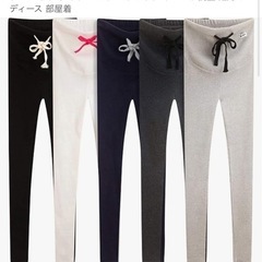 6着 マタニティ服 冬服 冬妊婦さんへ レギンス 部屋着 ズボン ジーンズ スカートの画像