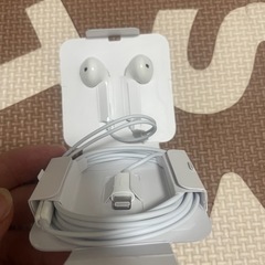 純正品Apple Lightning 有線イヤホンの画像