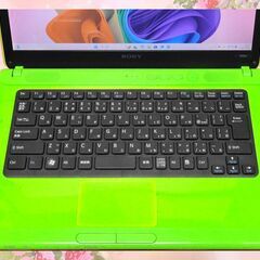 【安心・安全・3年間無料保証】VAIO メモリ16GB 新品SSD512GB＆HDD750GB Webカメラ Bluetooth搭載 オフィス2021の画像