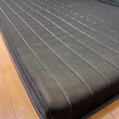 【0円】シングルベッド マットレス ブラウンの画像