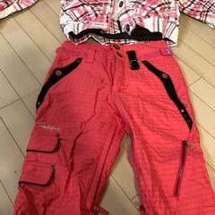 スキーウェアー　ピンク　Mサイズ　美品の画像