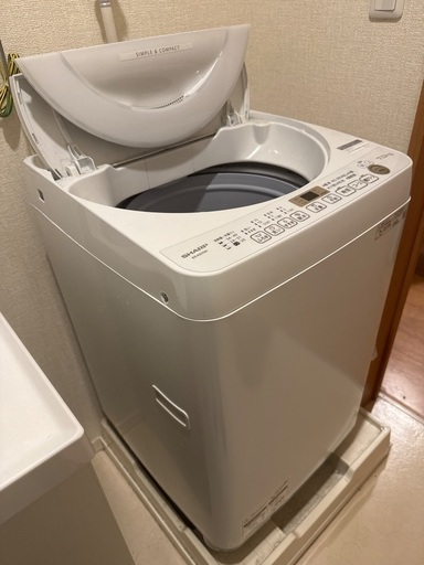 シャープ　洗濯機　7kg