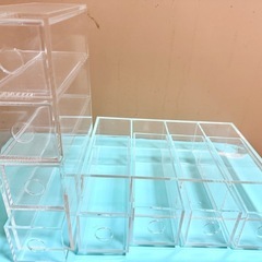 【お話し中】⑤無印良品　　クリアケース　アクリルケース　