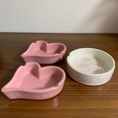 CECIL McBEE アッシュトレイ 
3つセットの画像