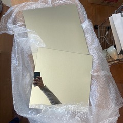 【IKEA】正方形ミラー2枚