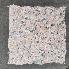 土日引き取り対応可　天然茶御影石　ブラジル産　マロンガイバー　ピンコロ　DIYで庭を豪華にの画像