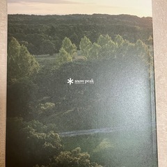 snow peak アウトドアカタログ　2025の画像