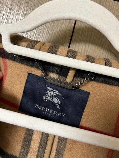 BURBERRY バーバリー コート 38 カシミヤ 羊毛 ノバチェック