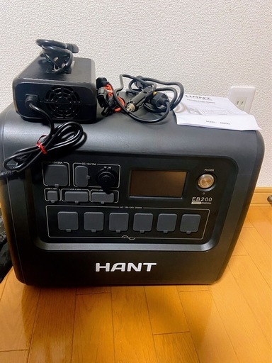 HANT ポータブル電源 EB200 超大容量