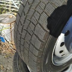 ダンロップ ウインターマックス 185/60R15 2023年製 スタッドレスタイヤホイールセット の画像