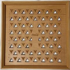 【貴重】コカ・コーラ社オリジナル　
和柄トレー＆コースターセットの画像