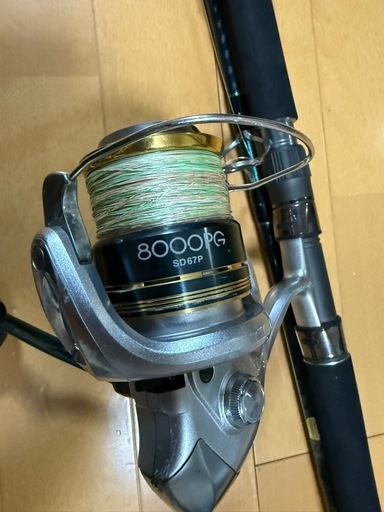 釣り竿　　シマノ　 オフショア　
キャスティングロッドリールセット