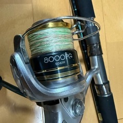 釣り竿　　キャスティングロッドセット