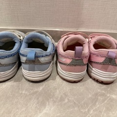 アシックス　子供靴　17.5cm 2足の画像