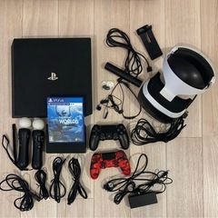 保証書付き】PS4本体 + VRセット +ワイヤレスコントローラー