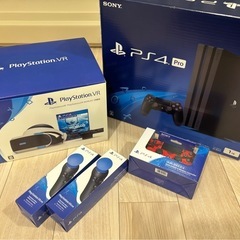 【保証書付き】PS4本体 + VRセット +ワイヤレスコントローラー 