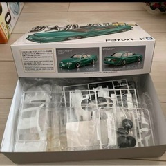 アオシマ 日産 F31 レパード ハイソカー プラモデル 模型の画像