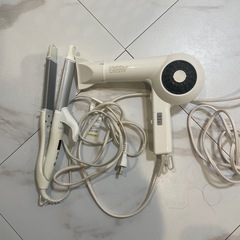 ヘアアイロン　ドライヤーセット