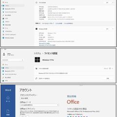 美品ThinkPadE470 Office2021ProPlus/第7世代i3/14フルHD/8G/SSD256の画像