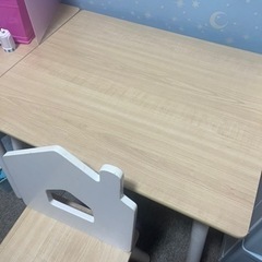 【中古】値下げキッズテーブル＆チェア ¥1,500
