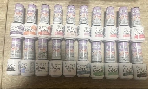 ジェルネイル用品まとめ売り