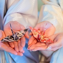 折り鶴の画像