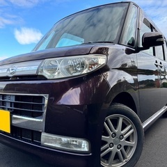 月々9千円〜分割可❗️車検2年付き！【名義変更代込み】広い車内！大人気‼️ダイハツ タントカスタム☆HDDナビ付き☆走行中DVD見れます☆純正アルミ☆電動スライドドア☆ドライブレコーダー☆そのまま乗って帰れます！都城霧島の画像