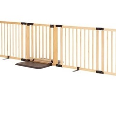 日本育児　ベビーゲートFLEX400-W ナチュラル