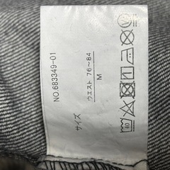 GUのデニム　の画像