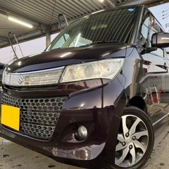上級ターボモデル❗️月々9千円〜分割払い可❗️ 車検2年付き！【名義変更代込み】大人気☆スズキ パレットSW☆HDDナビ付き☆走行中DVD見れます☆両側電動スライドドア☆ドラレコ☆スマートキー☆フルオートエアコン☆純正アルミ☆事故修復歴無し☆そのまま乗って帰れます‼️の画像
