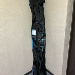 スキー（KAZAMA）136cm ストック&ケース付きの画像
