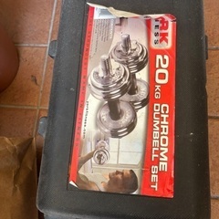 ダンベルセット　20kg york fitness