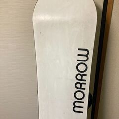 スノーボードセット売ります。ボード、ビンディング、ブーツ　MORROWの画像