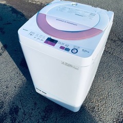♦️ SHARP電気洗濯機【2017年製】ES-GE6A-P