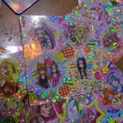 たくさんのシールの画像