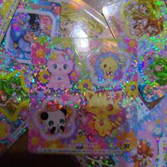 たくさんのシールの画像