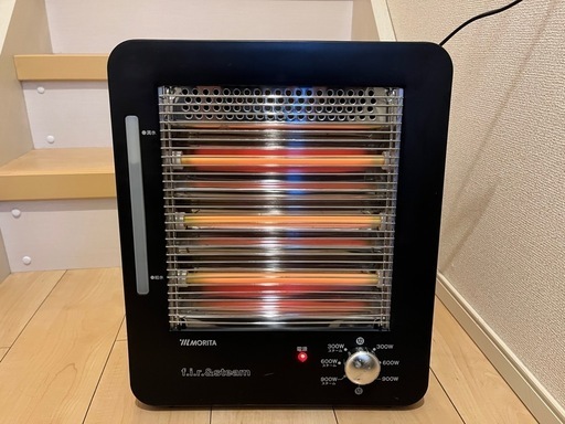 決定　電気ストーブ　スチーム機能付