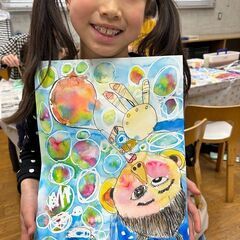 zoomクラス★絵が苦手な子専用!絵が好きになる子供絵画教室(基礎6回講座)生徒さん募集中★の画像
