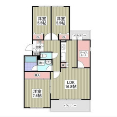 【🌙入居費用16万円🌙】✨審査No.1✨ 🔥京成本線 空港第２ビ...