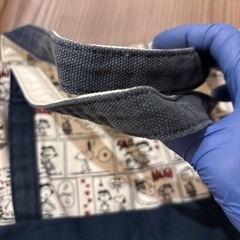 （受付終了
）ミッキー　スヌーピー　トートバッグ　キャンバスバッグの画像